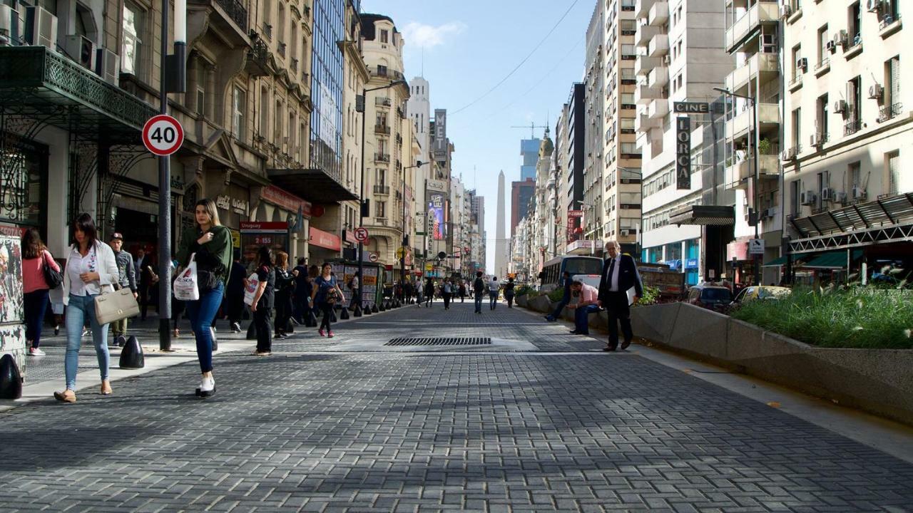 Apartamento Av Corrientes con estacionamiento Ciudad Autónoma de Ciudad Autónoma de Buenos Aires Exterior foto